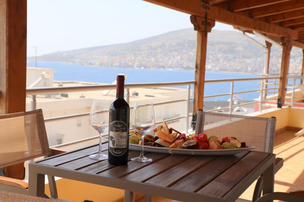 Atlantis Apartments Sarandë Buitenkant foto