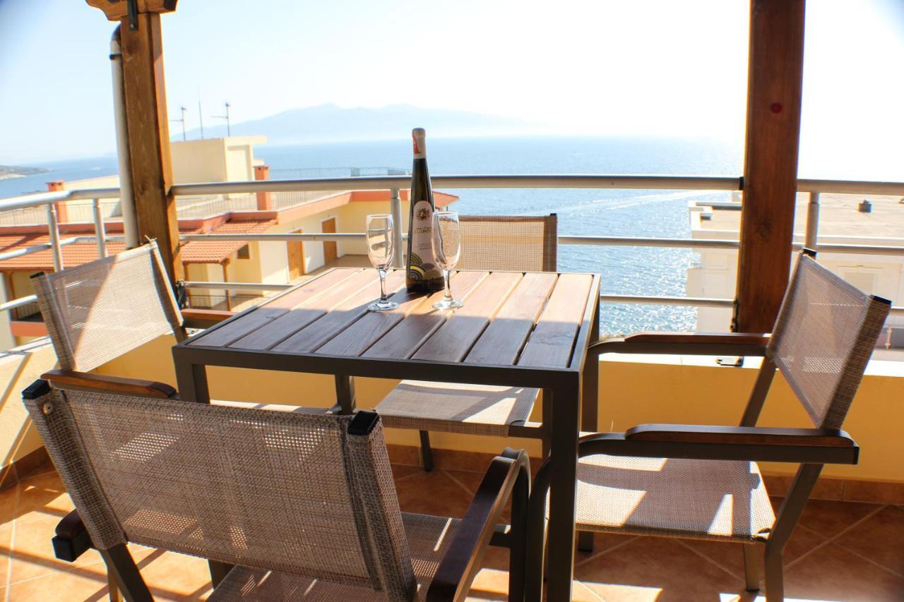 Atlantis Apartments Sarandë Buitenkant foto